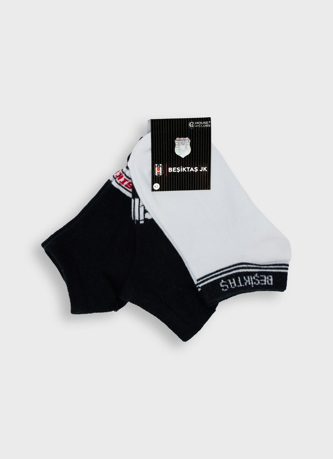 House of Clubs - Beşiktaş  Çocuk Kısa Çorap
