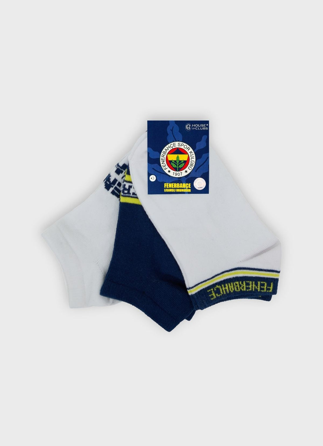 House of Clubs - Fenerbahçe Çocuk Kısa Çorap