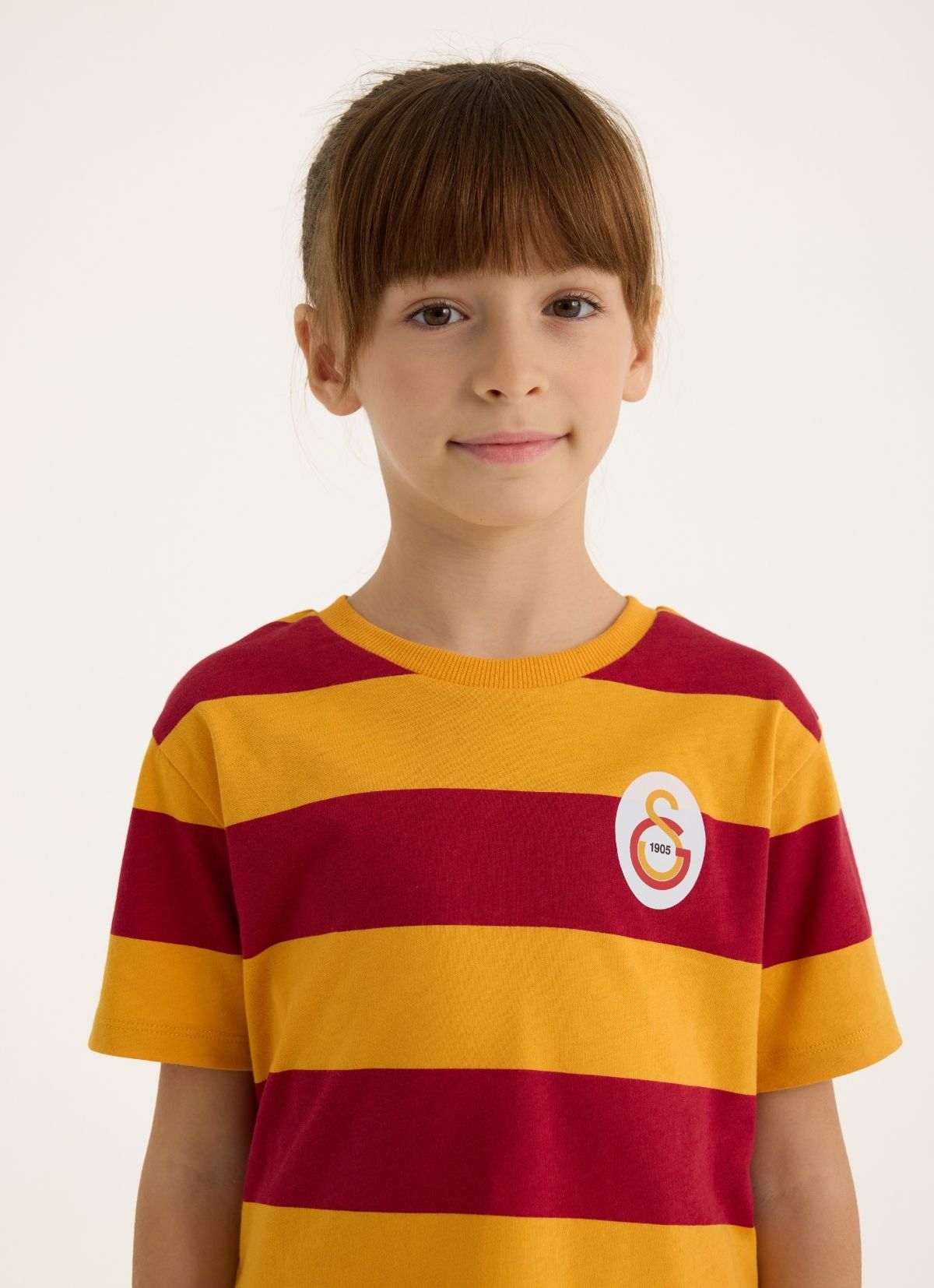 House of Clubs - Galatasaray Çizgili Retro Çocuk T-shirt